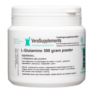 L-Glutamine 300 gram poeder VeraSupplements