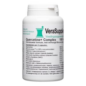 Quercetine+ Complex, verhoogd BioCurcuma-extract VeraSupplements