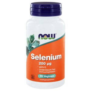 Selenium gistvrij 200 mcg NOW