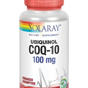 Ubiquinol Co Q10 100mg Solaray