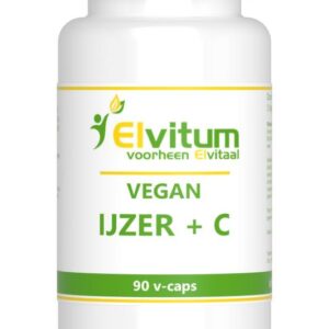 IJzer met vitamine C vegan Elvitaal/elvitum