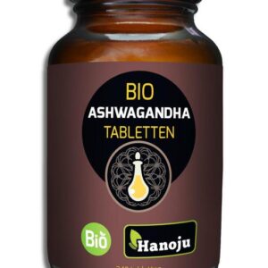 Ashwagandha organic 500mg Hanoju