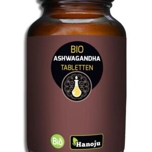 Ashwagandha organic 500mg Hanoju