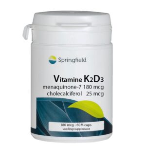 Vit K2D3 180 & 25 mcg Springfield
