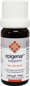 Support vitamine D3 & K2 druppels Epigenar