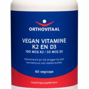 Vitamine K2 & D3 vegan Orthovitaal