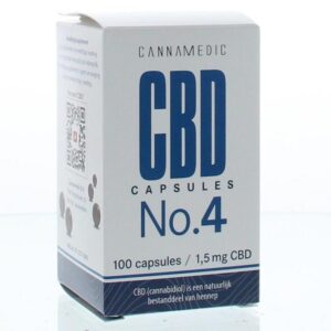 CBD Capsules nr. 4 1.5mg Cannamedic