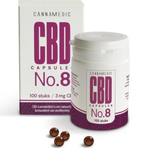 CBD Capsules 3mg Cannamedic